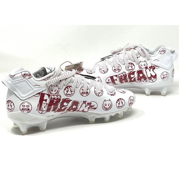 Adidas Freak 22 Big Mood DSG SM Football Cleats GZ6901 Mens Size 8.5 White Red main image 10